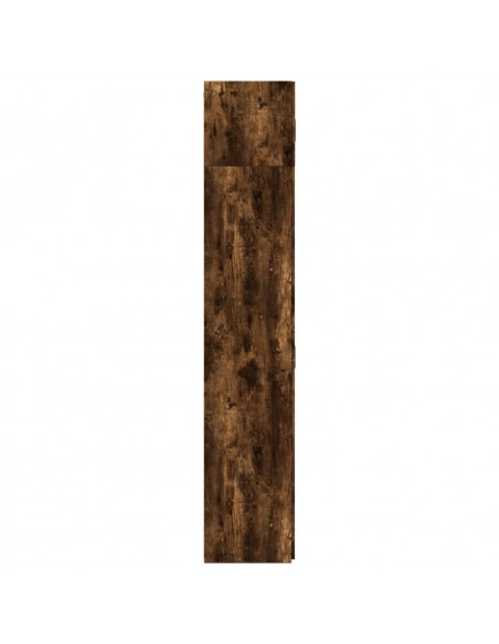 Armadietto Rovere Fumo 70x42,5x225 cm in Legno Multistrato