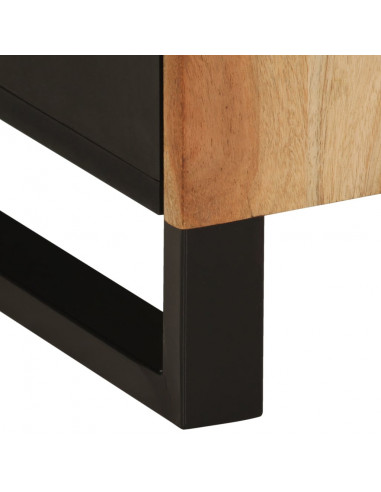 Mobile da Bagno 38x33x58cm in Legno Massello di Acacia