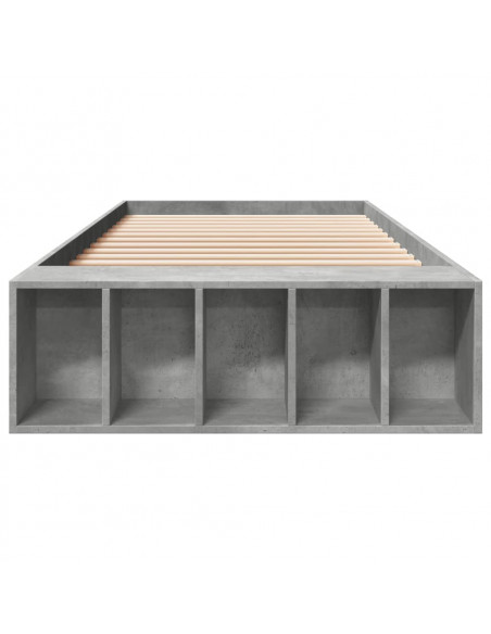 Giroletto Grigio Cemento 90x200 cm in Legno Multistrato