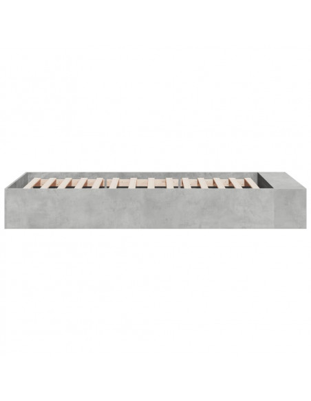 Giroletto Grigio Cemento 90x200 cm in Legno Multistrato
