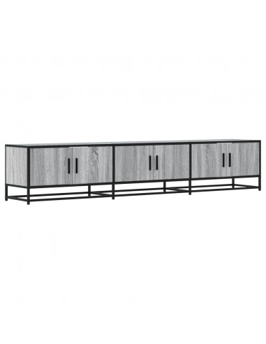 Mobile Porta TV Grigio Sonoma 210x35x41 cm in Truciolato