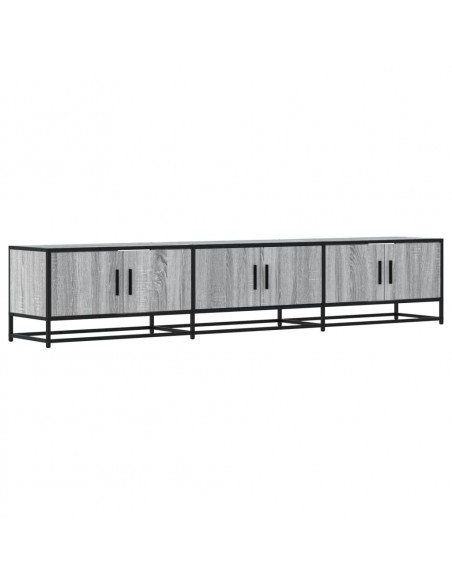 Mobile Porta TV Grigio Sonoma 210x35x41 cm in Truciolato