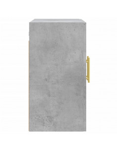 Mobile a Parete Grigio Cemento 60x31x60 cm in Legno Multistrato 2