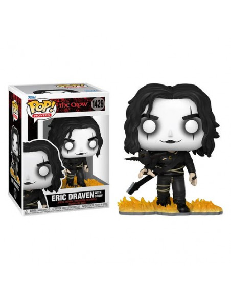 Funko 72380 POP MOVIES The Crow Eric Draven with Crow 1429