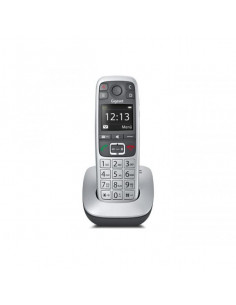 Gigaset E 560 Telefono DECT Nero, Argento Identificatore di chiamata
