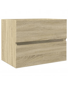 Mobile Lavabo Rovere Sonoma 60x38,5x45 cm in Legno Multistrato 2