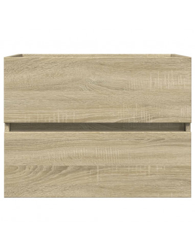 Mobile Lavabo Rovere Sonoma 60x38,5x45 cm in Legno Multistrato
