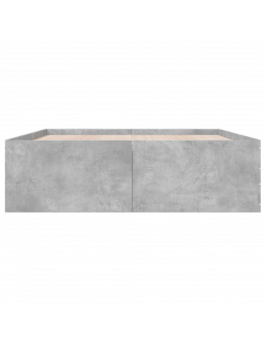 Giroletto Grigio Cemento 160x200 cm in Legno Multistrato