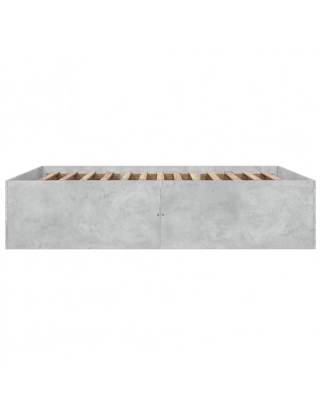 Giroletto Grigio Cemento 160x200 cm in Legno Multistrato