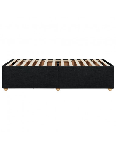 Giroletto Nero 90x200 cm in Tessuto