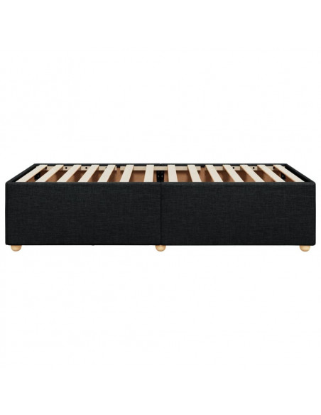 Giroletto Nero 90x200 cm in Tessuto
