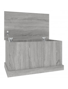 Contenitore Grigio Sonoma 70x40x38 cm Legno Multistrato 2