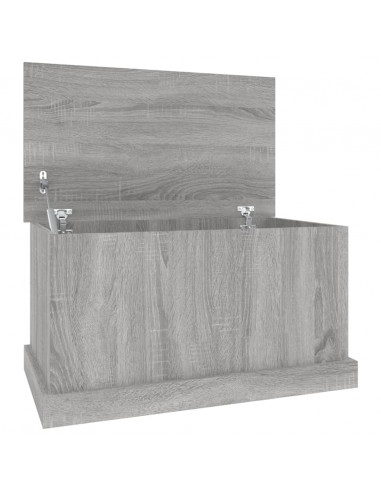 Contenitore Grigio Sonoma 70x40x38 cm Legno Multistrato
