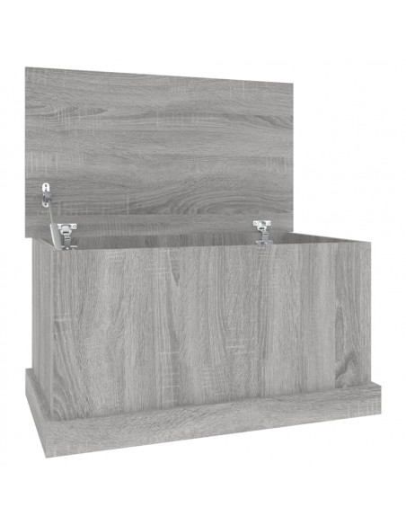 Contenitore Grigio Sonoma 70x40x38 cm Legno Multistrato