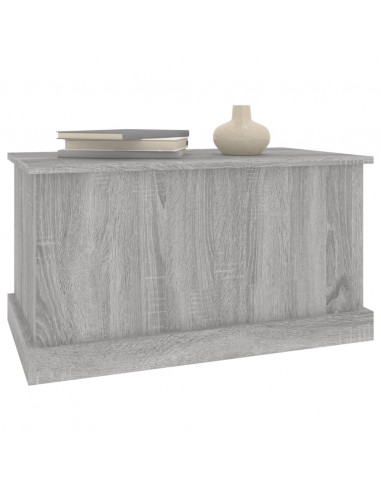 Contenitore Grigio Sonoma 70x40x38 cm Legno Multistrato