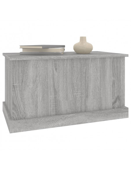 Contenitore Grigio Sonoma 70x40x38 cm Legno Multistrato