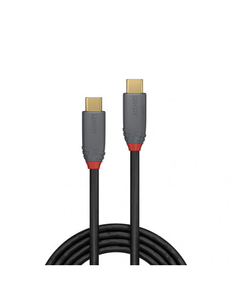 Lindy 36902 cavo USB 1,5 m USB C Nero, Grigio