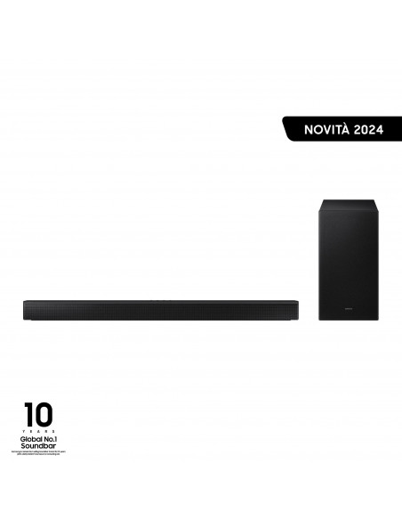 Samsung Soundbar HW-B650D/ZF Serie B, 4 Speaker, Wireless Dolby 5.1ch, Audio a 3.1 Canali, Surround sound expansion, Black 2024