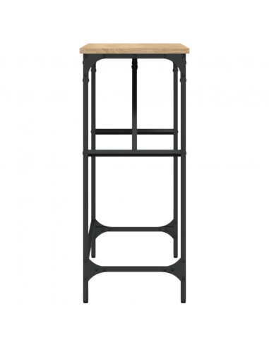 Tavolo Consolle Rovere Sonoma 100x32x75 cm in Legno Multistrato