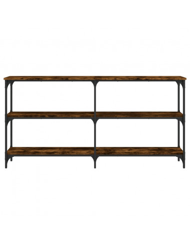 Tavolo Consolle Rovere Fumo 150x29x75 cm in Legno Multistrato