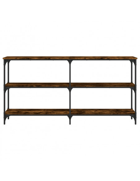 Tavolo Consolle Rovere Fumo 150x29x75 cm in Legno Multistrato