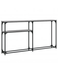 Tavolino Consolle Grigio Sonoma 145x22,5x75cm Legno Multistrato 2