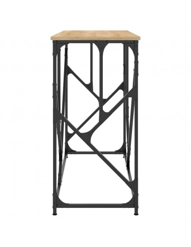 Tavolo Consolle Rovere Sonoma 100x40x80 cm in Legno Multistrato