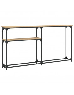 Tavolino Consolle Rovere Sonoma 145x22,5x75cm Legno Multistrato 2