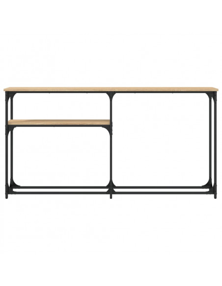 Tavolino Consolle Rovere Sonoma 145x22,5x75cm Legno Multistrato
