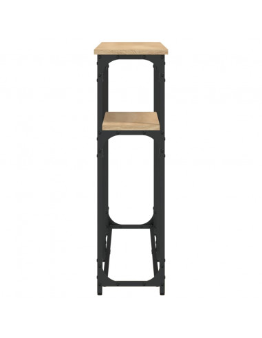 Tavolino Consolle Rovere Sonoma 145x22,5x75cm Legno Multistrato