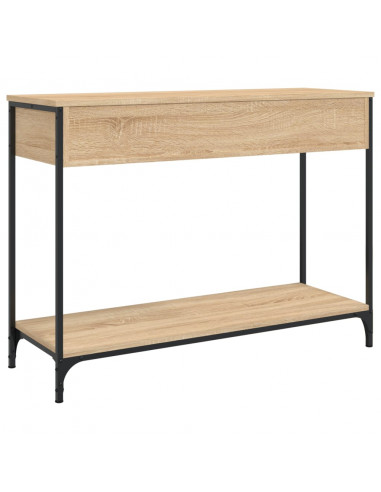 Tavolino Consolle Rovere Sonoma 100x34,5x75cm Legno Multistrato