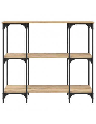 Tavolino Consolle Rovere Sonoma 102x35x90 cm Legno Multistrato