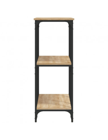 Tavolino Consolle Rovere Sonoma 102x35x90 cm Legno Multistrato