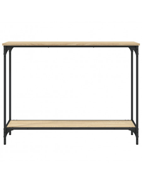 Tavolino Consolle Rovere Sonoma 101x30,5x75cm Legno Multistrato