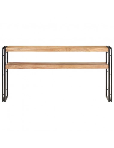 Tavolo Consolle 150x30x75 cm in Legno Massello di Acacia