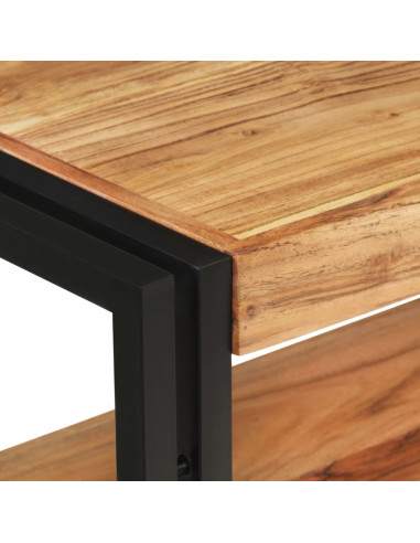 Tavolo Consolle 150x30x75 cm in Legno Massello di Acacia