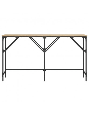 Tavolo Consolle Rovere Sonoma 140x29x75 cm in Legno Multistrato
