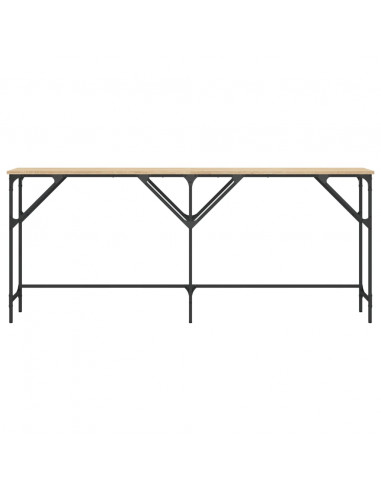 Tavolo Consolle Rovere Sonoma 180x29x75 cm in Legno Multistrato