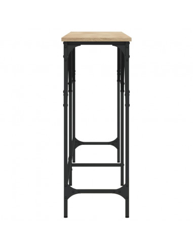 Tavolo Consolle Rovere Sonoma 180x29x75 cm in Legno Multistrato