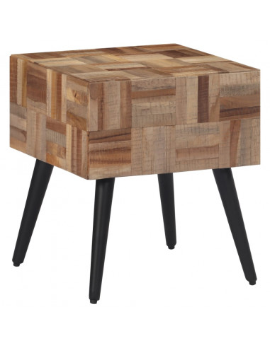 Tavolino 40x40x45 cm Teak Massello di Recupero