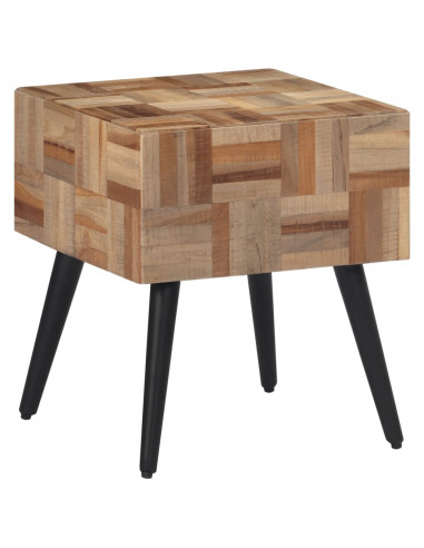Tavolino 40x40x45 cm Teak Massello di Recupero