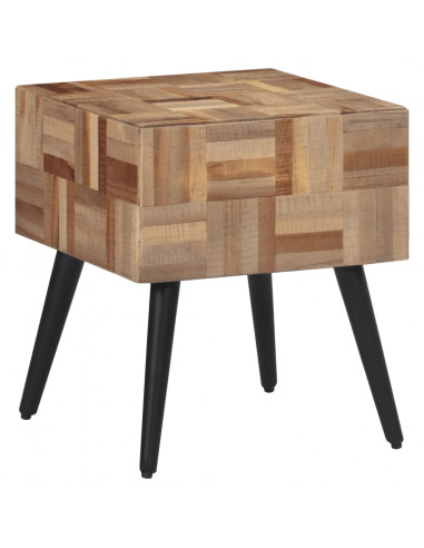 Tavolino 40x40x45 cm Teak Massello di Recupero