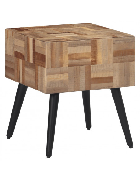 Tavolino 40x40x45 cm Teak Massello di Recupero