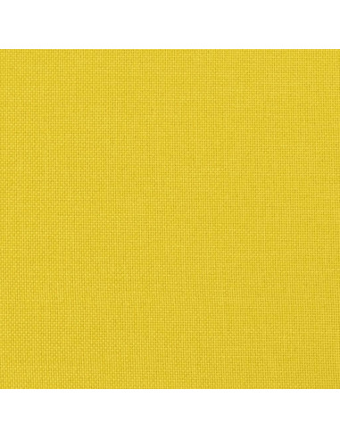 Set di Divani 2 pz con Cuscini Giallo Chiaro in Tessuto