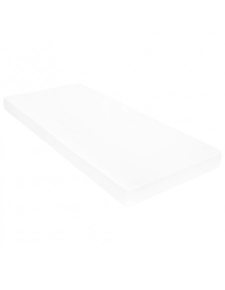 Materasso 80x200 cm 7 Zone Schiuma di Poliuretano 10 cm H2 H3