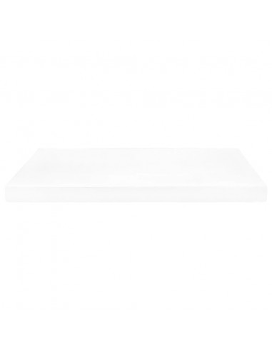 Materasso 90x200 cm 7 Zone Schiuma di Poliuretano 10 cm H2 H3