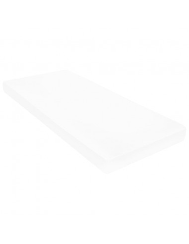 Materasso 100x200 cm 7 Zone Schiuma di Poliuretano 10 cm H2 H3