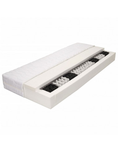 Materasso 120x200 cm 7 Zone a Molle Insacchettate 20 cm H3