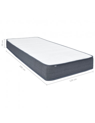 Materasso a Molle Insacchettate 200x120x20 cm