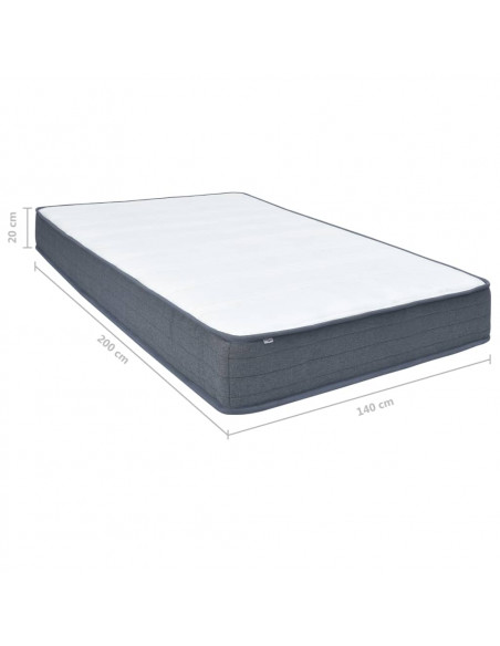 Materasso a Molle Insacchettate 200x140x20 cm